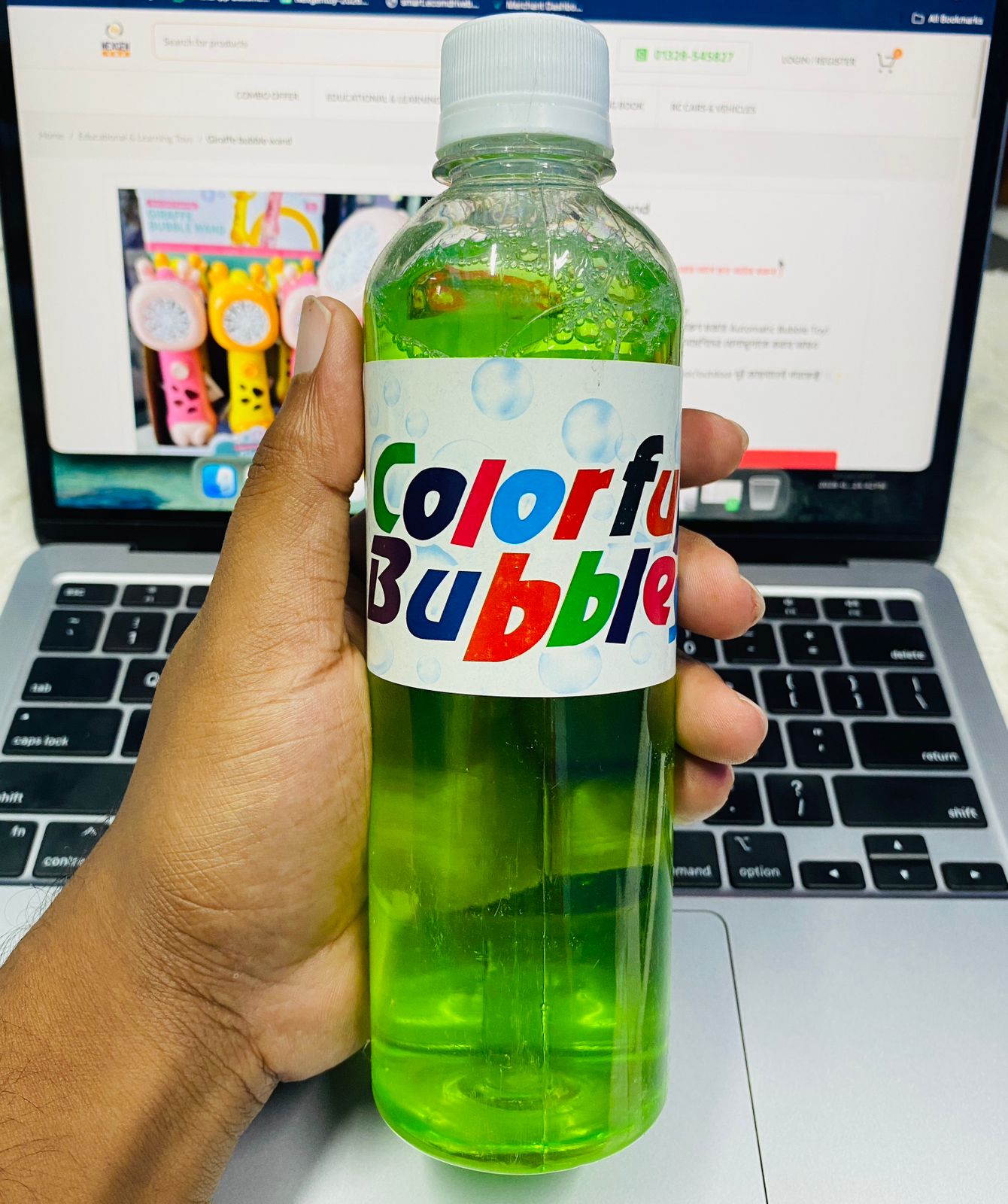 Bubble Liquid Water